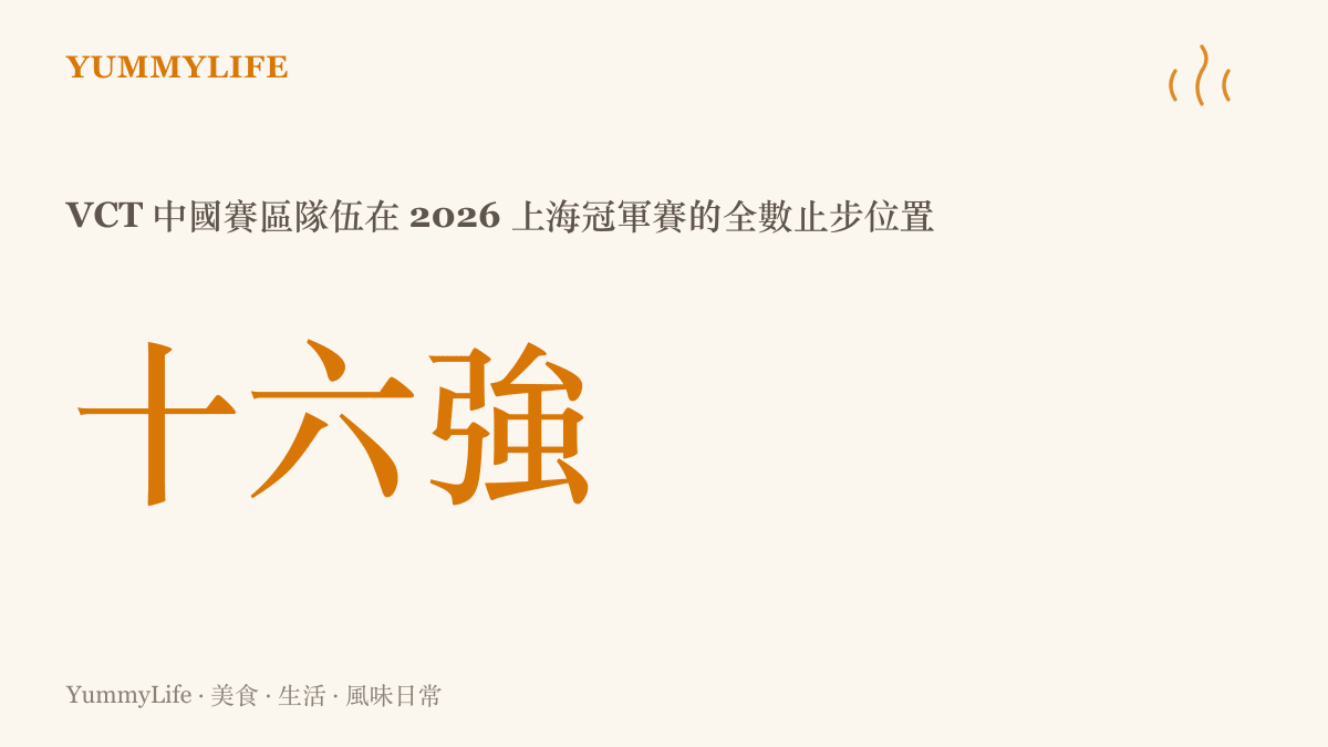 數據圖卡呈現 VCT 中國賽區隊伍在 2026 上海全球冠軍賽全數止步十六強的成績