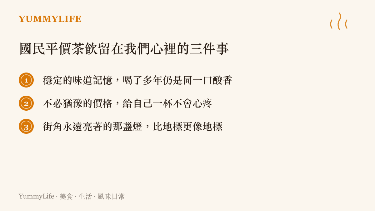 蜜雪冰城國民茶飲三大味道記憶清單圖卡